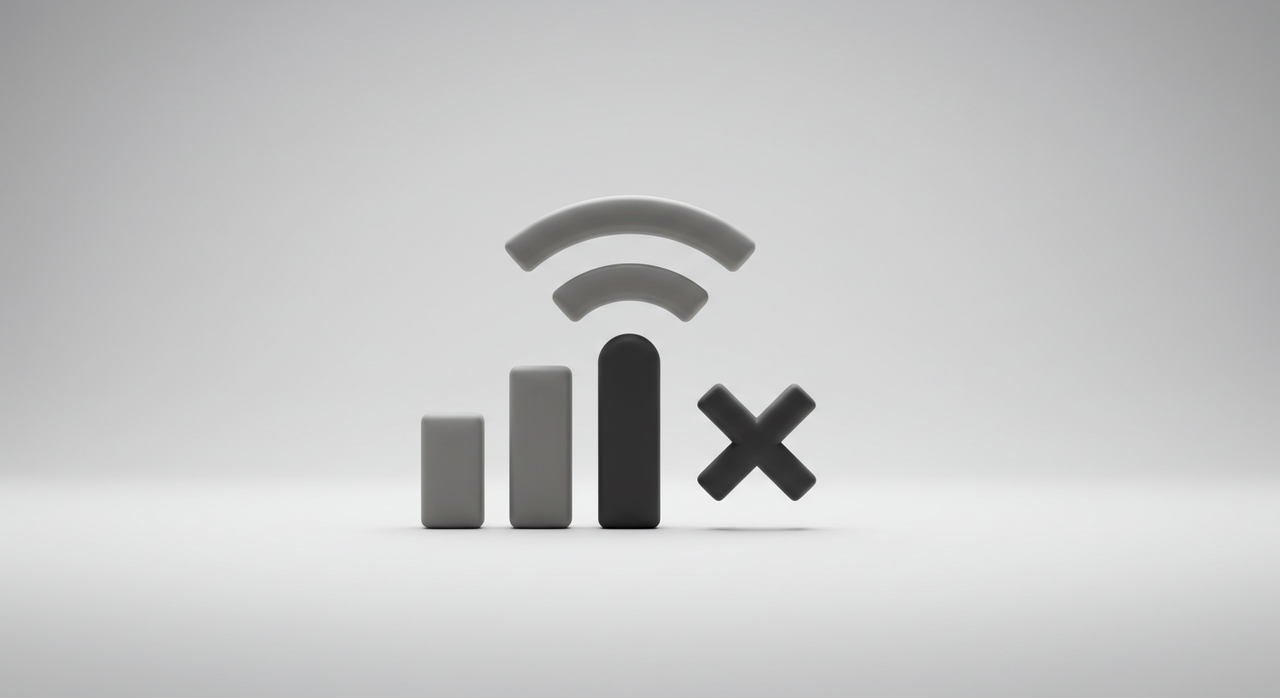 Illustration of a wifi icon